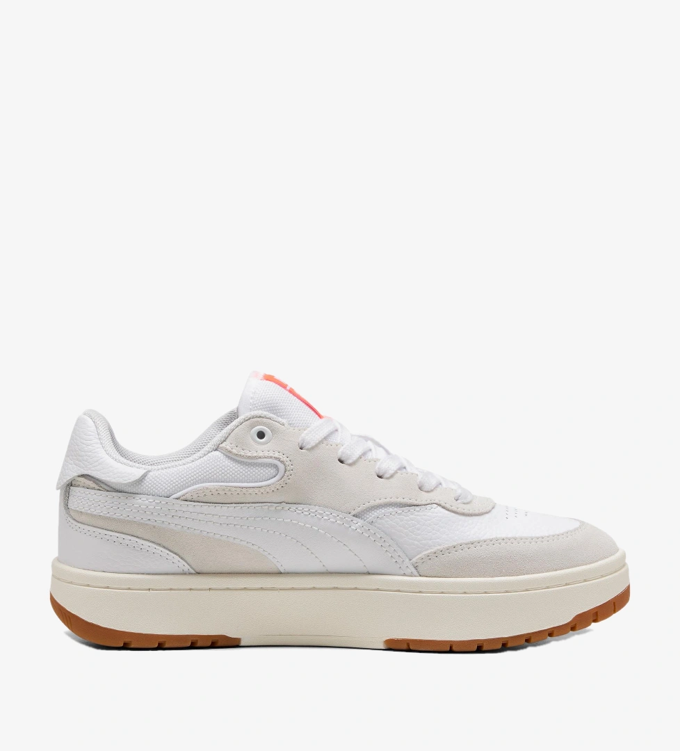Puma Cali Sylva Vintage Kadın Beyaz Spor Ayakkabı