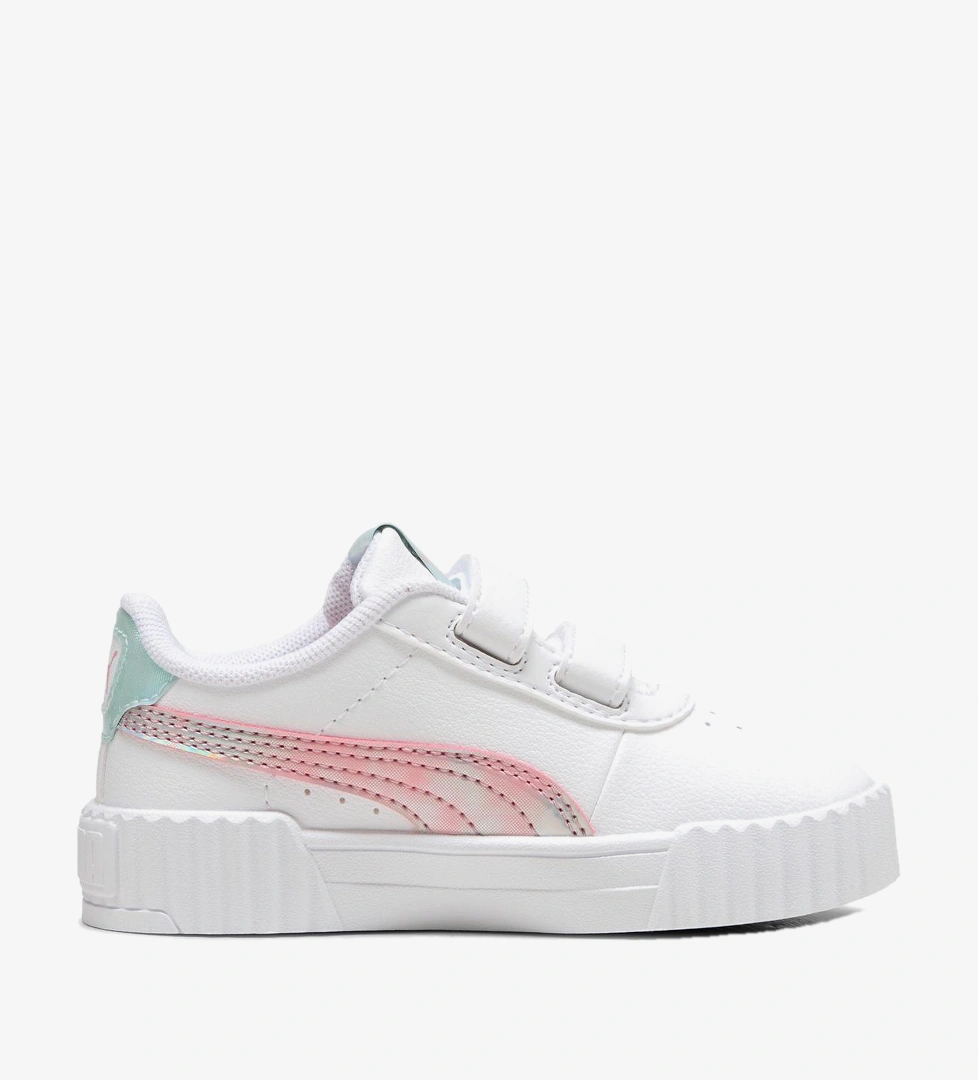Puma Carina 3.0 Space Belle Bebek Pembe Beyaz Spor Ayakkabı