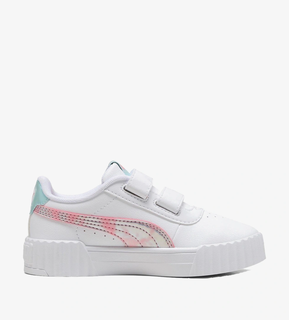 Puma Carina 3.0 Space Belle Çocuk Beyaz Spor Ayakkabı