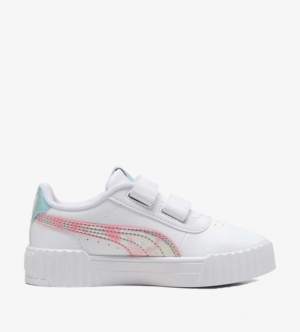 Puma Carina 3.0 Space Belle Çocuk Beyaz Spor Ayakkabı