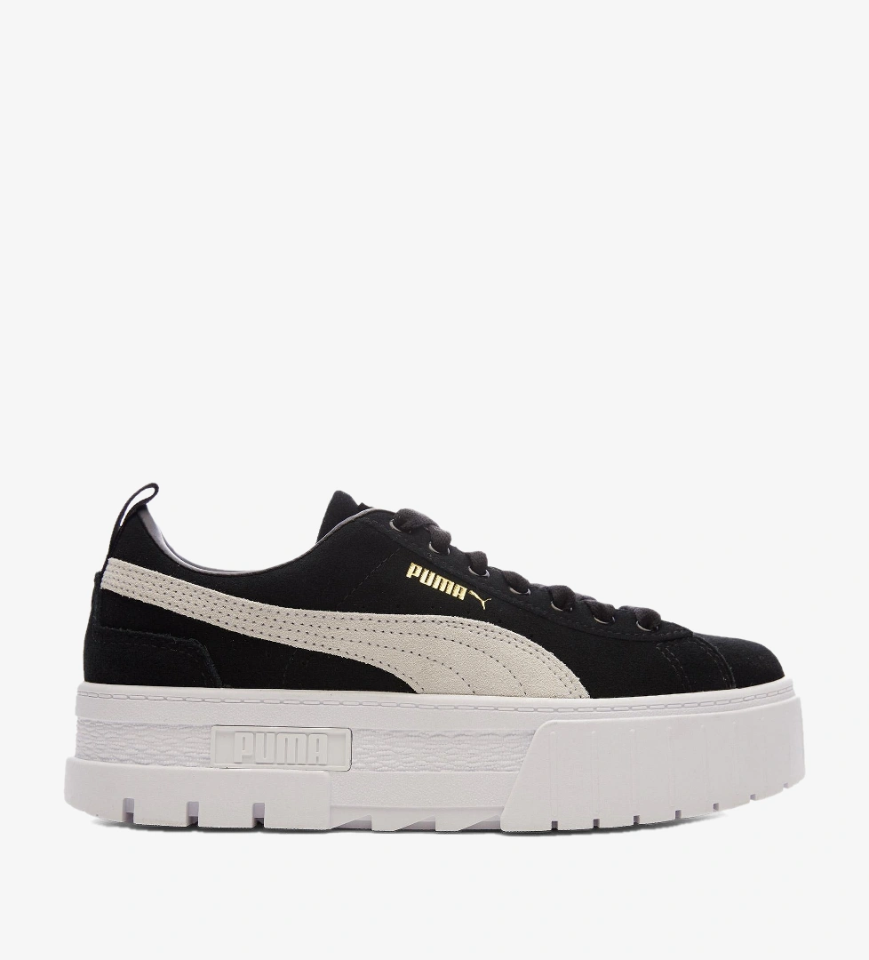 Puma Mayze Kadın Platform Siyah Spor Ayakkabı