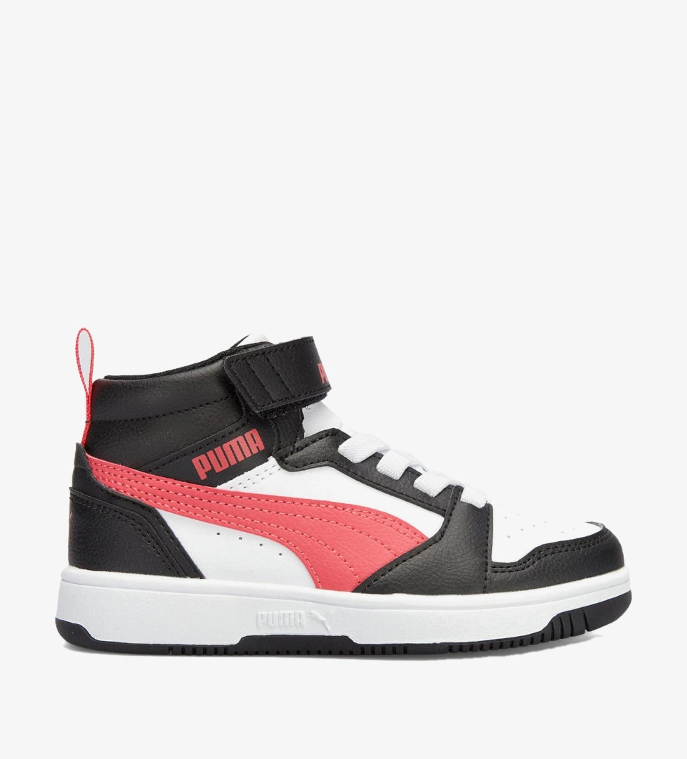 Puma Rebound V6 Mid Ac+ Ps Çocuk Siyah Spor Ayakkabı
