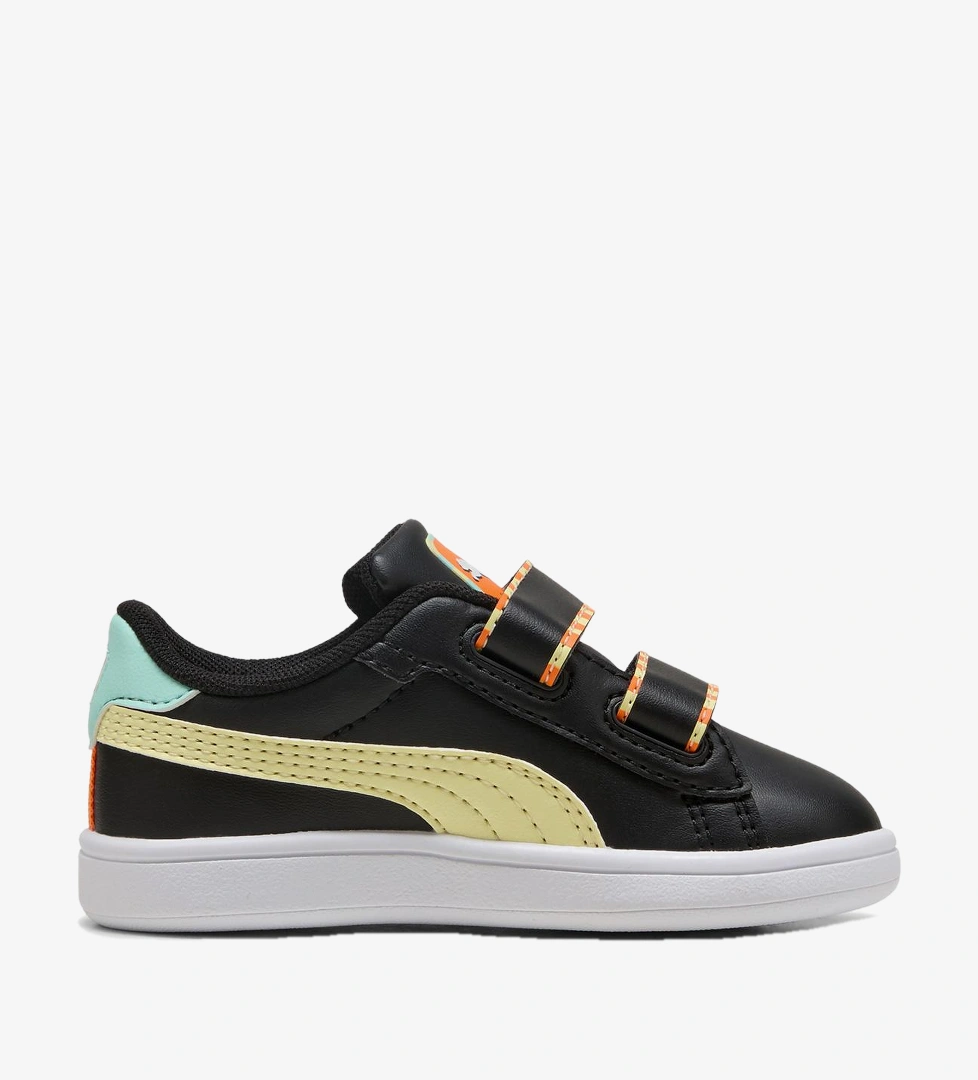 Puma Smash 3.0 Playdate Bebek Siyah Spor Ayakkabı