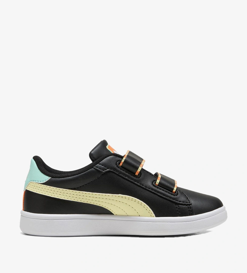 Puma Puma Smash 3.0 Playdate Çocuk Siyah Spor Ayakkabı FashFed'de! Siyah - 1. görsel
