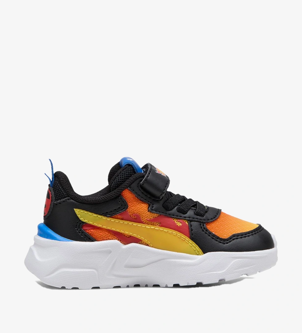 Puma Trinity Lite Hot Wheels AC INF Bebek Siyah Spor Ayakkabı