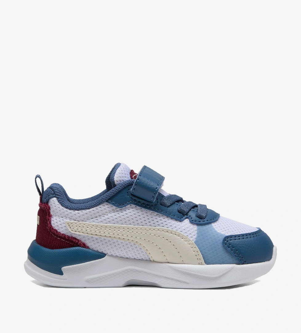 Puma X-Ray 3 LT Mid 90s Bebek Gri Spor Ayakkabı