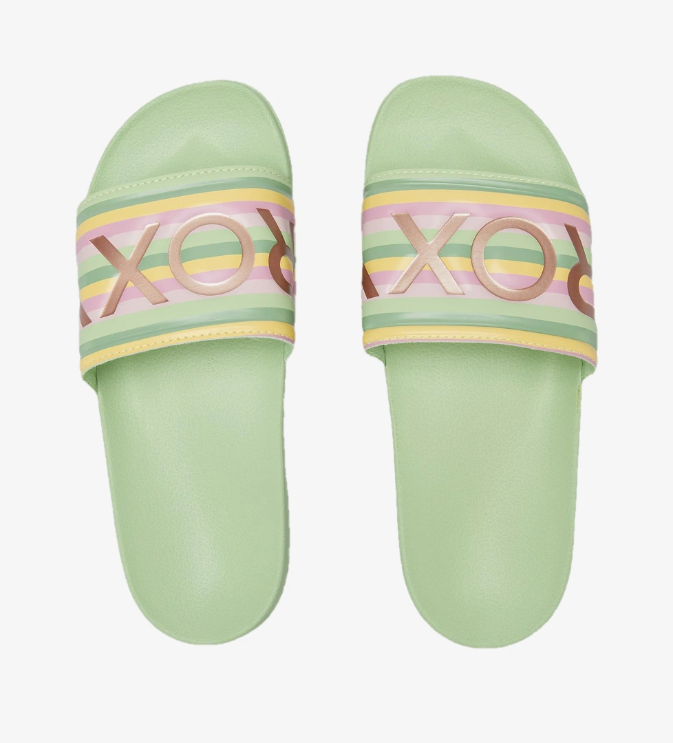 Roxy Slippy II Kadın Yeşil Terlik
