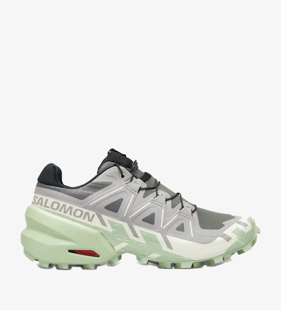 Salomon Speedcross 6 Kadın Gri Koşu Ayakkabısı
