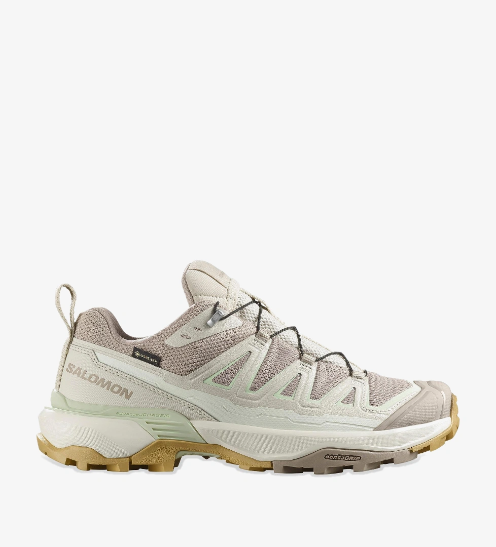 Salomon X Ultra 360 Edge Gore-Tex Kadın Krem Outdoor Ayakkabı