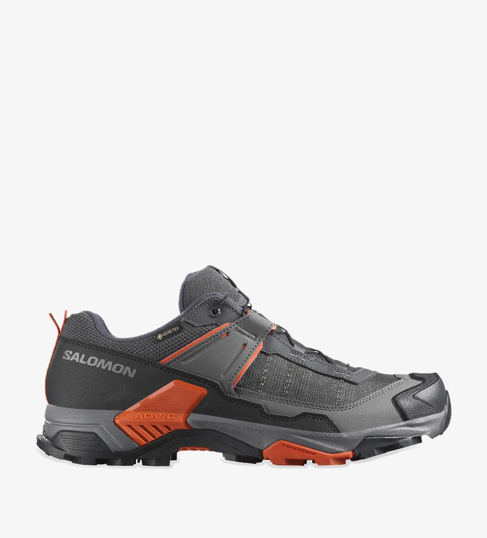Salomon X Ultra 5 Gore-Tex Erkek Gri Outdoor Ayakkabı