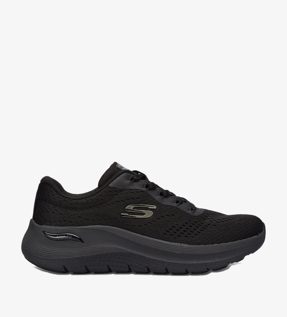Skechers Arch Fit 2.0 Big League Kadın Siyah Günlük Spor Ayakkabı