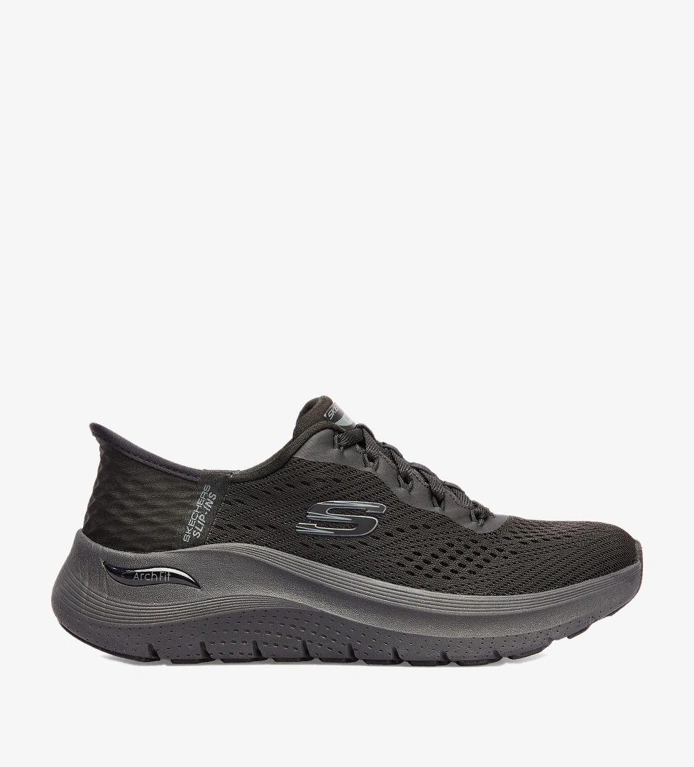 Skechers Arch Fit 2.0 Kadın Siyah Spor Ayakkabı