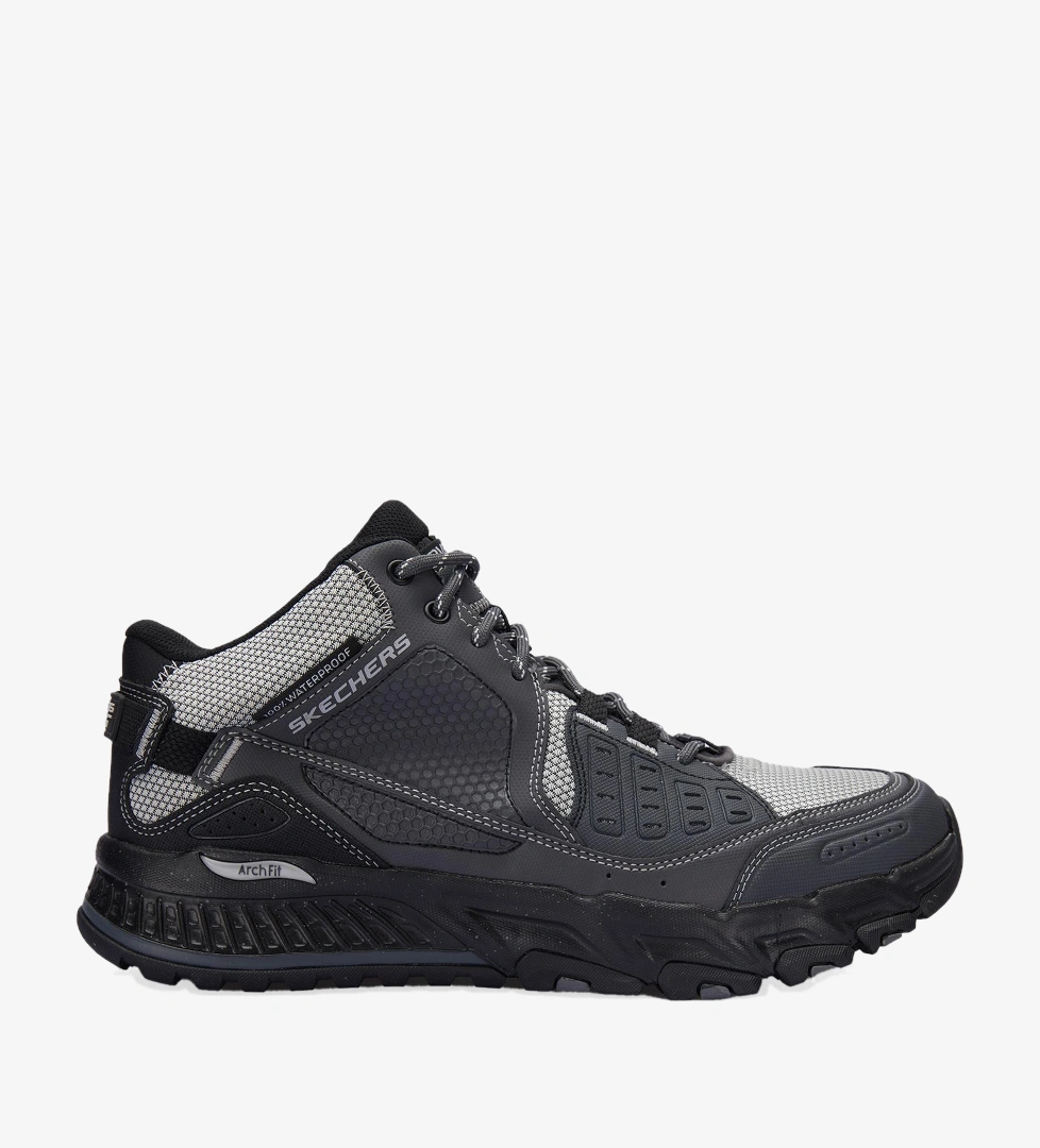 Skechers Arch Fit Escape Plan Erkek Gri Spor Ayakkabı