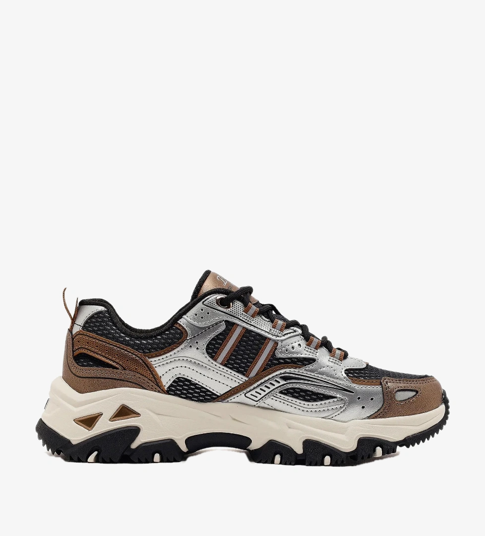 Skechers D'Lites Hiker Kadın Gri Spor Ayakkabı