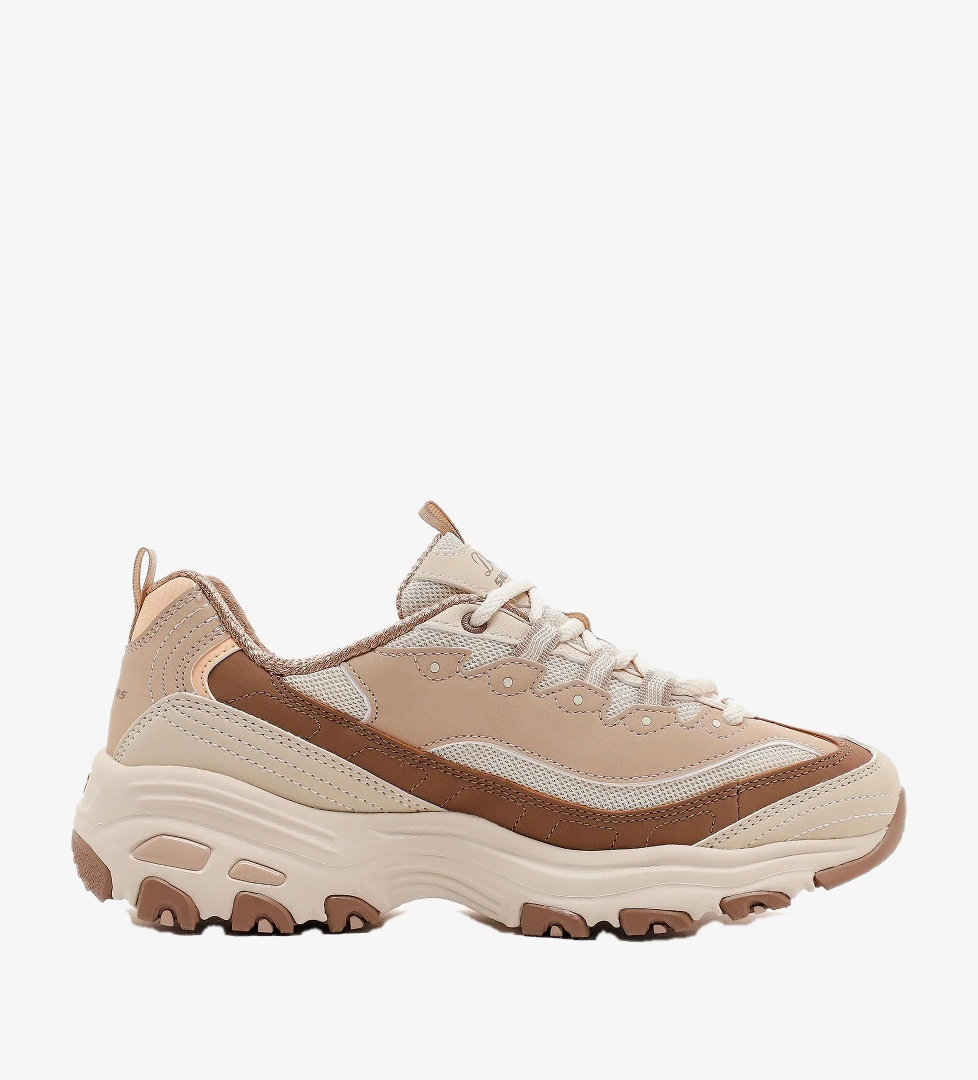 Skechers D'Lites Kadın Bej Sneaker