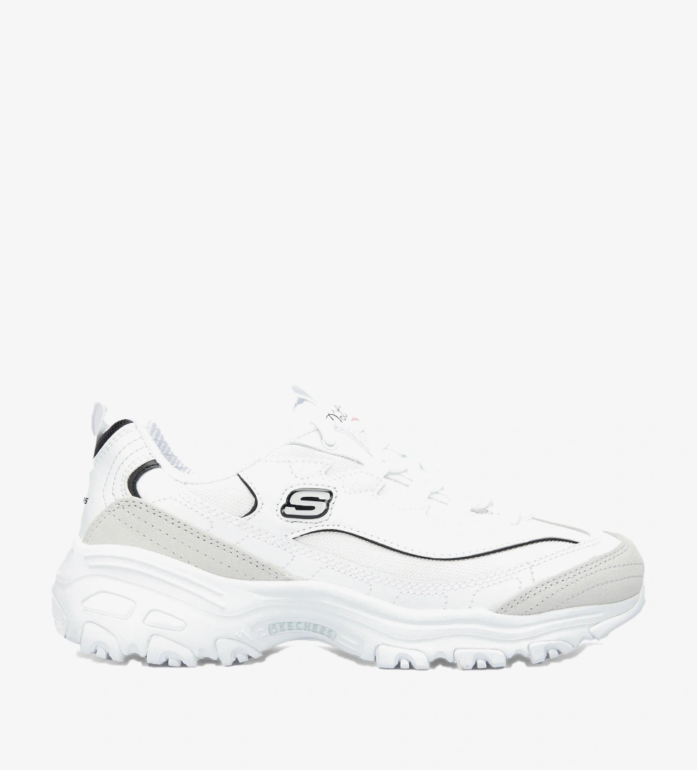 Skechers D'Lites New Heat Kadın Beyaz Spor Ayakkabı