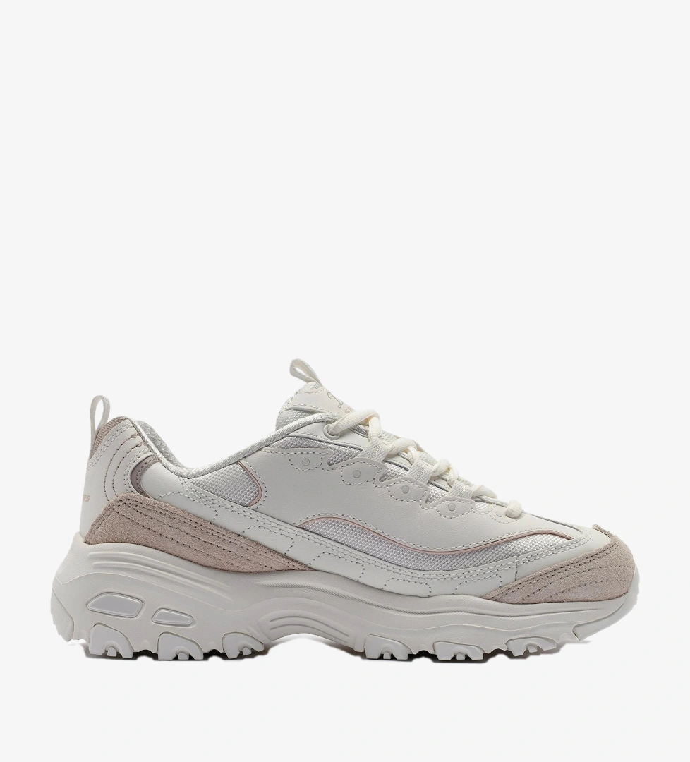 Skechers D'Lites New Heat Kadın Krem Sneaker