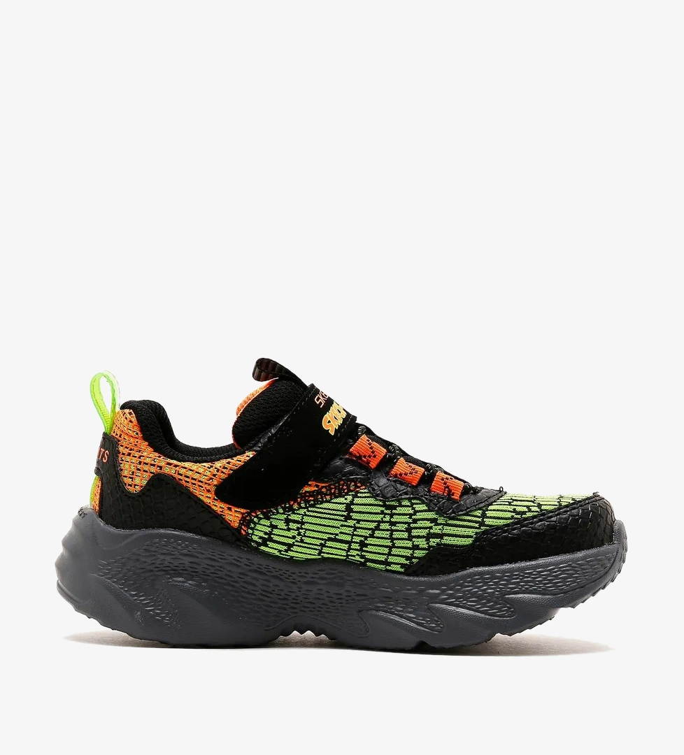 Skechers Dino-Lights Çocuk Siyah Spor Ayakkabı