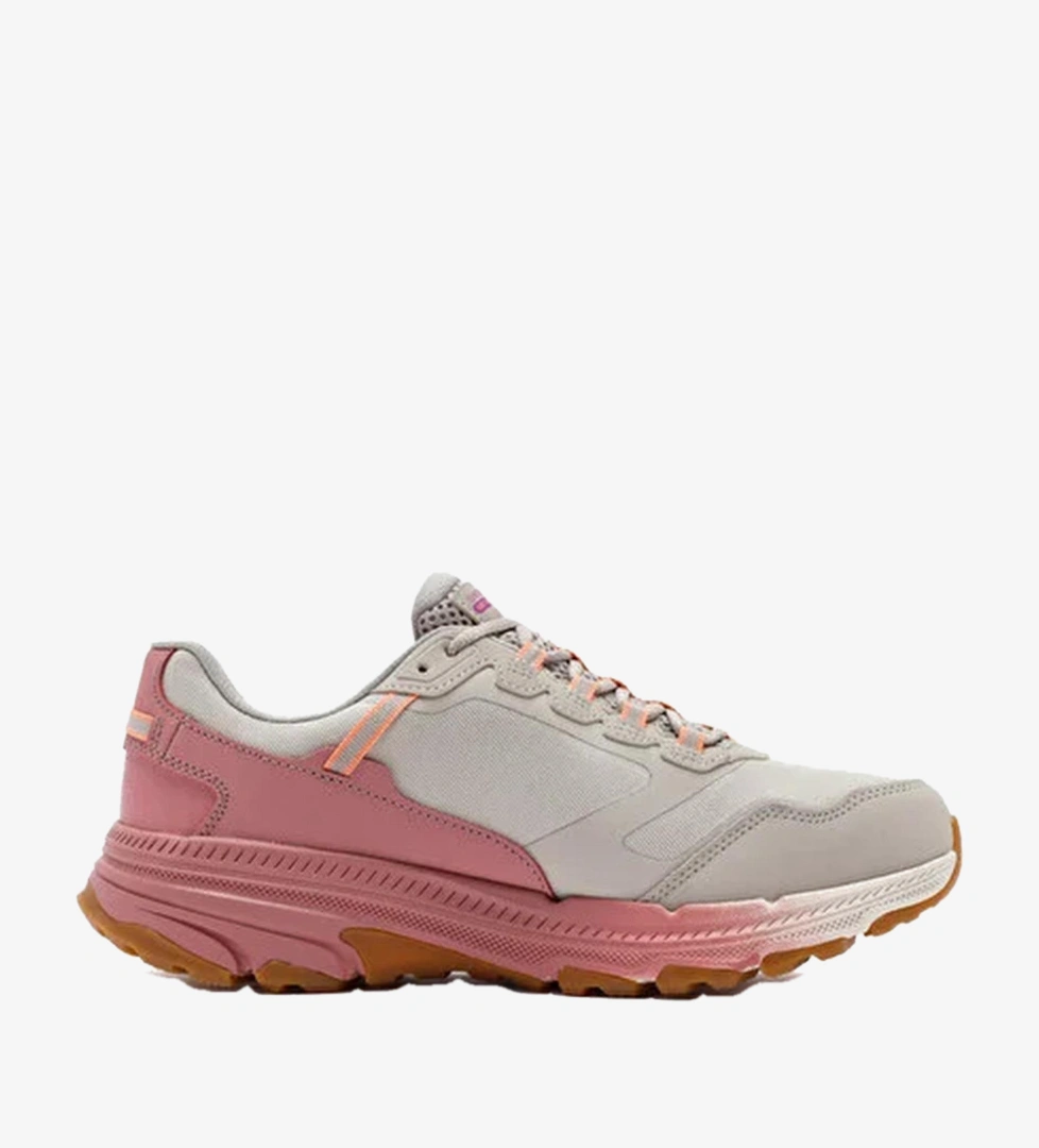 Skechers Go Run Trail Altitude 2.0 Kadın Krem Spor Ayakkabı