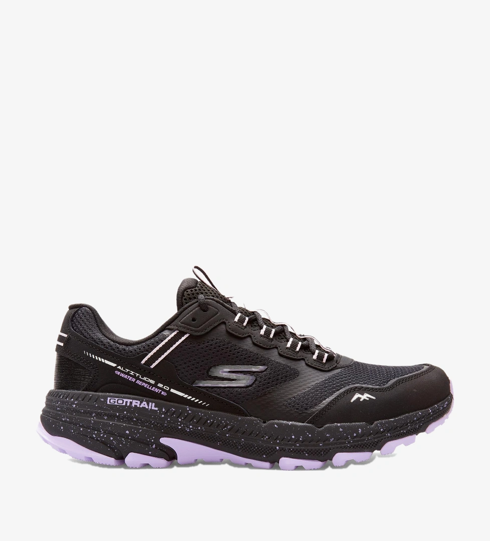 Skechers Go Run Trail Altitude Kadın Siyah Koşu Ayakkabısı