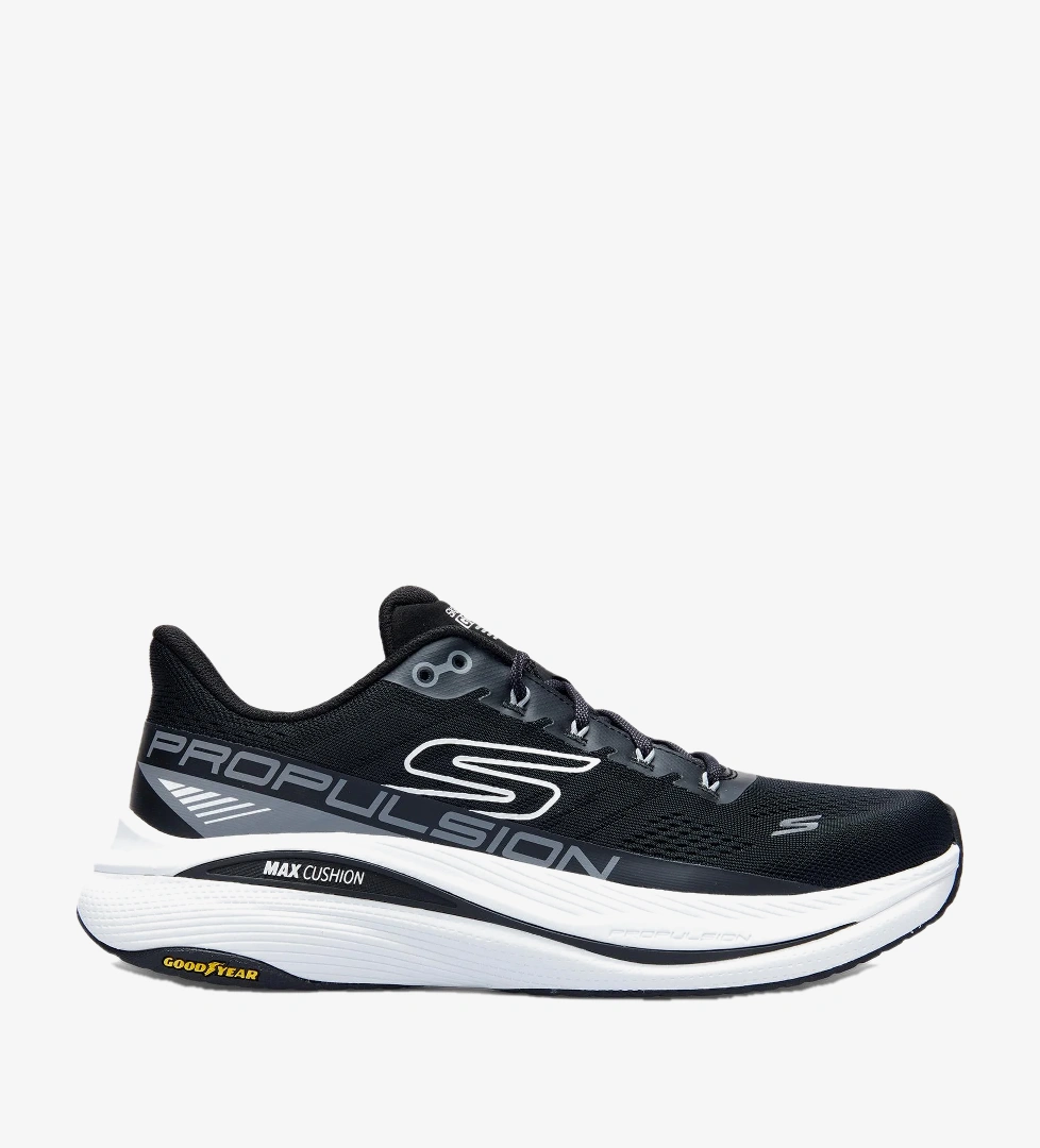 Skechers Max Cushioning Propulsion Erkek Siyah Koşu Ayakkabısı