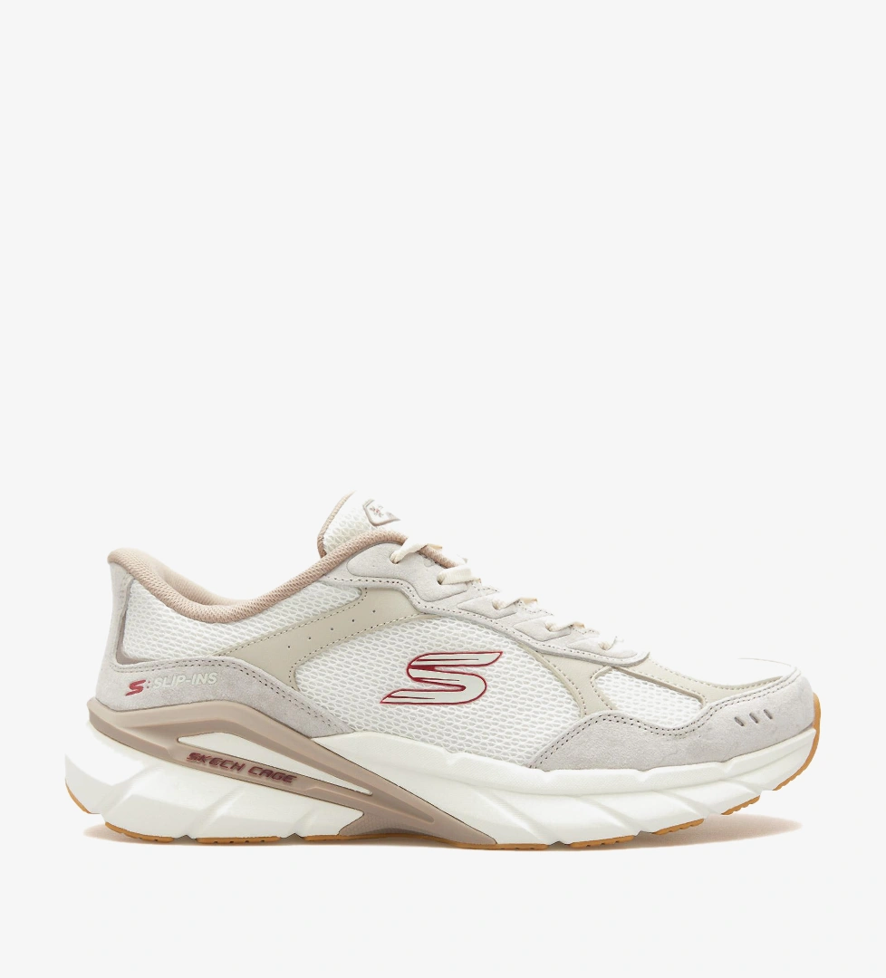 Skechers Skech Cage Erkek Bej Spor Ayakkabı