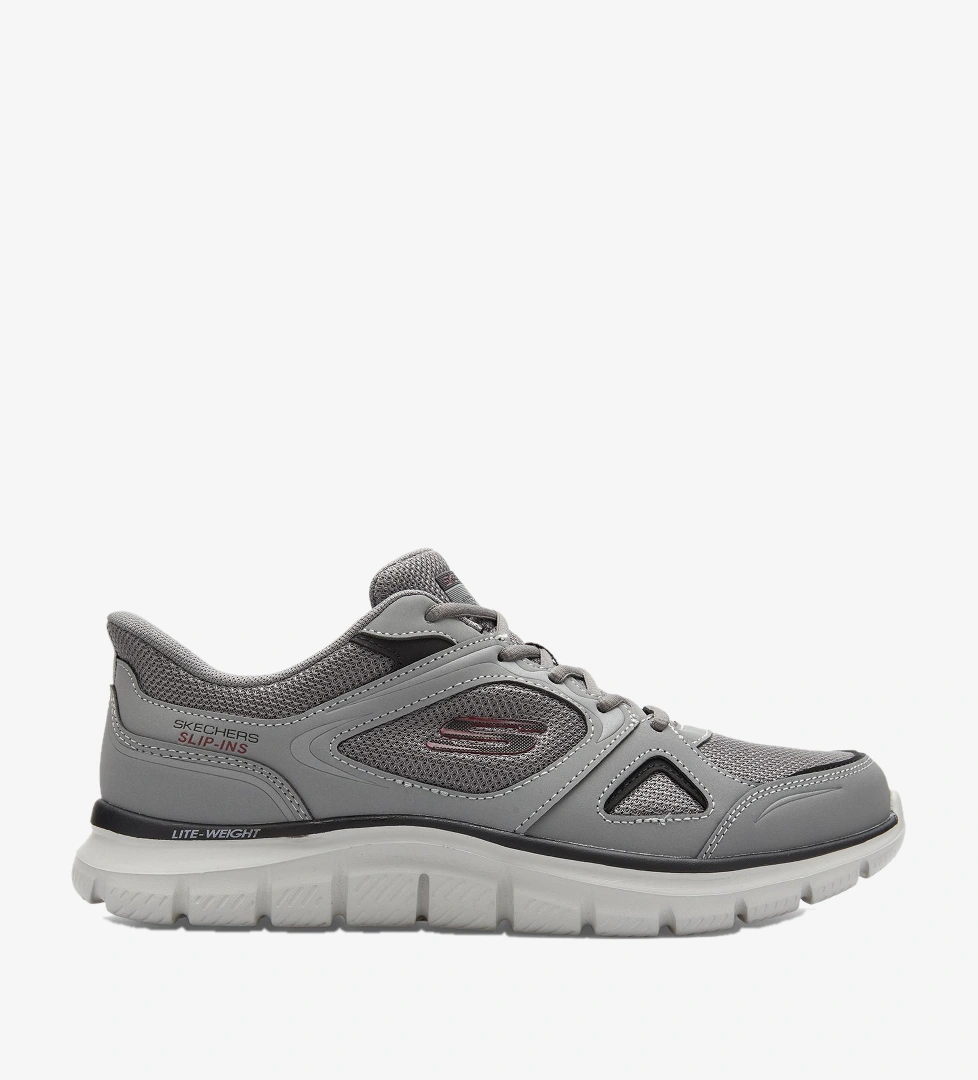 Skechers Track Erkek Gri Spor Ayakkabı