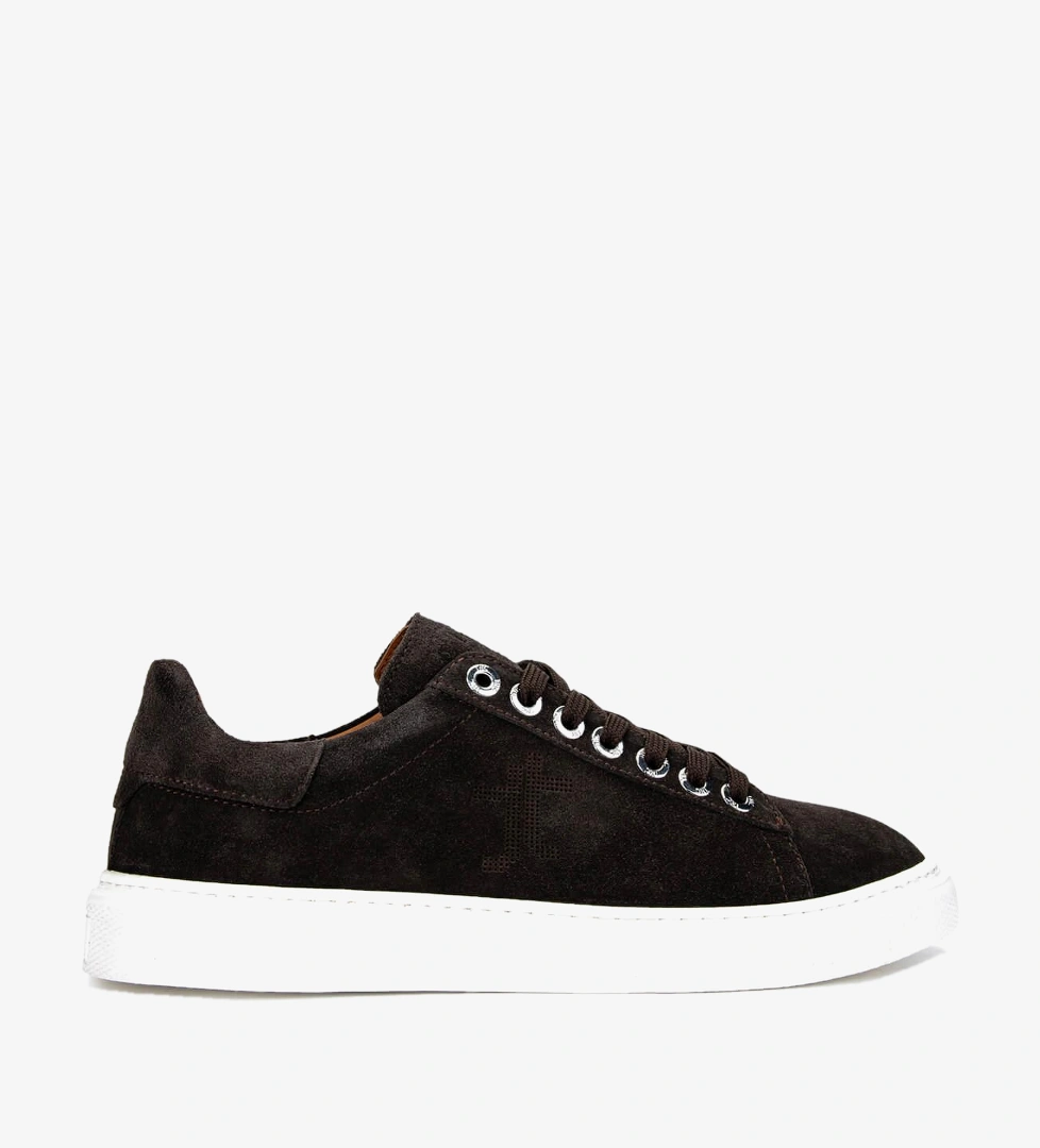 Tamer Tanca Erkek Hakiki Deri Kahverengi Süet Sneakers & Spor Ayakkabı
