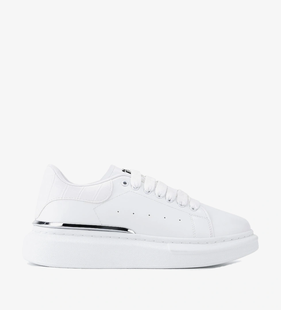 Tamer Tanca Erkek Vegan Beyaz Sneakers & Spor Ayakkabı