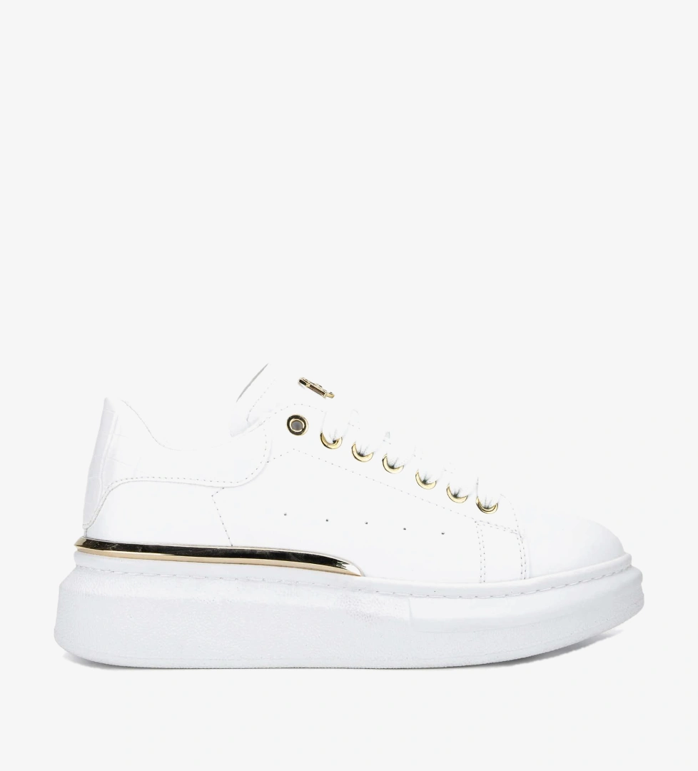 Tamer Tanca Kadın Vegan Beyaz Sneakers & Spor Ayakkabı