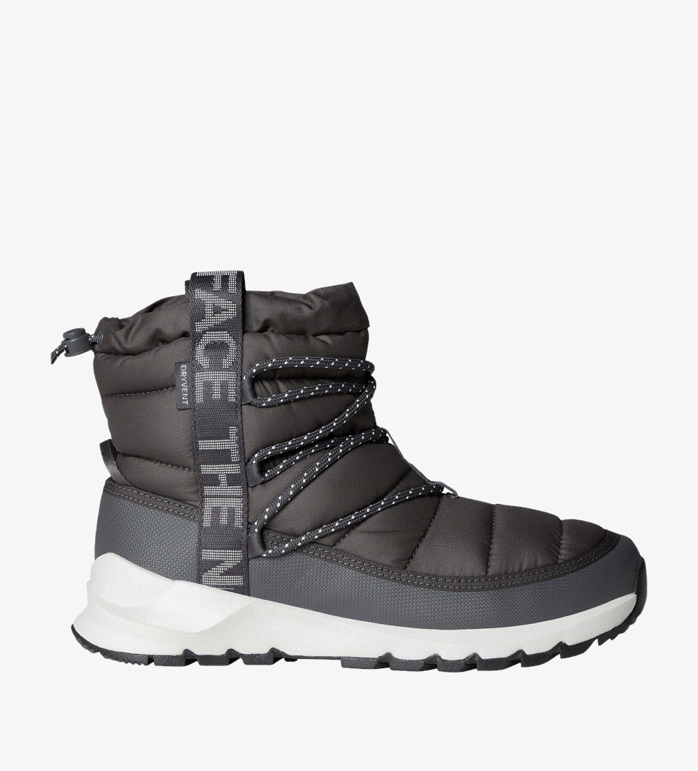 The North Face Thermoball Lace Up Su Geçirmez Kadın Gri Bot
