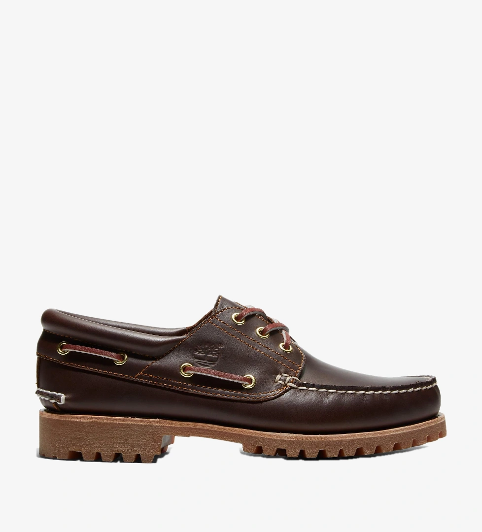 Timberland Authentic 3 Eye Erkek Kahverengi Klasik Ayakkabı