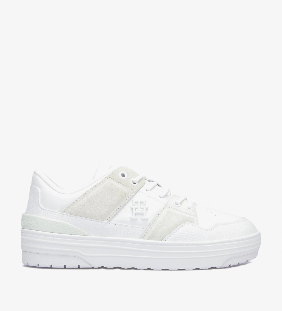 Tommy Hilfiger Beyaz Tommy Hilfiger Basket