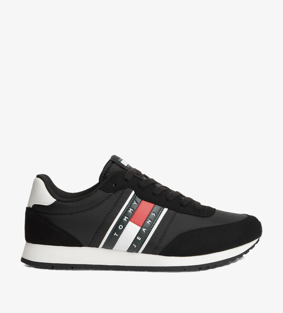 Tommy Hilfiger Carl Erkek Siyah Sneaker