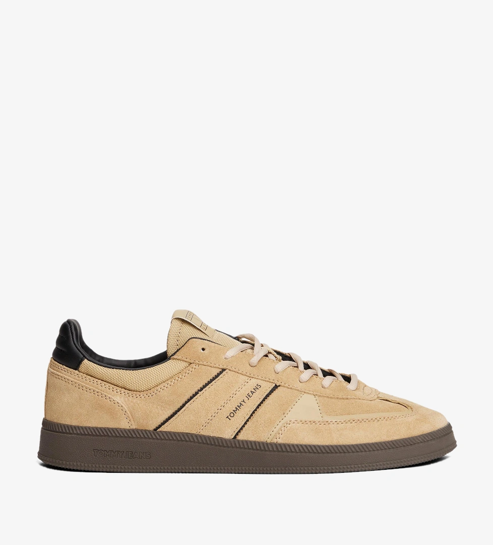 Tommy Hilfiger Greenwich Edge Suede Unisex Bej Spor Ayakkabı