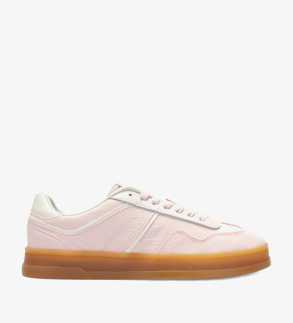 Tommy Hilfiger Greenwich Textile Kadın Pembe Spor Ayakkabı