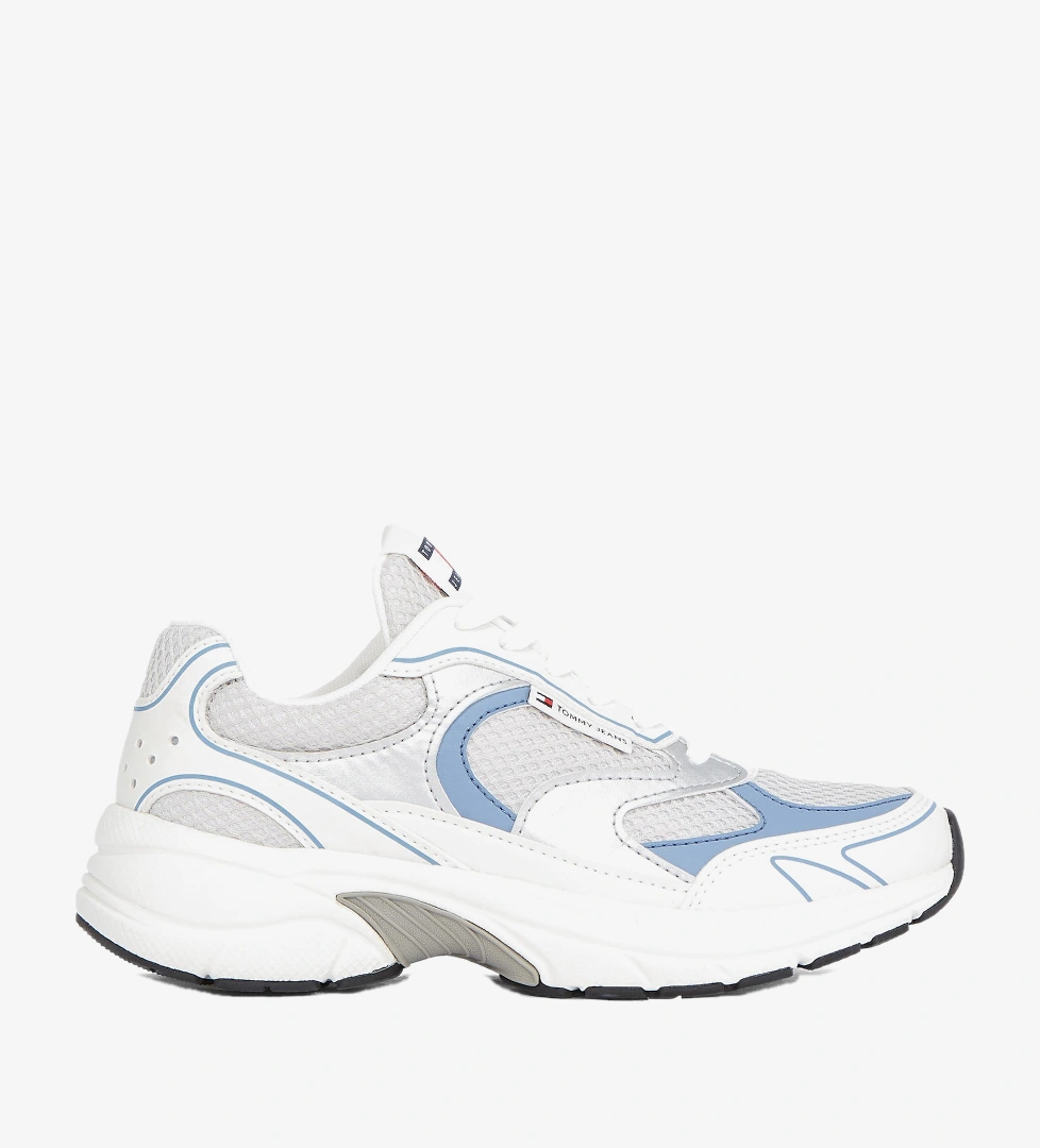 Tommy Hilfiger The Coney Metallic Kadın Mavi Spor Ayakkabı