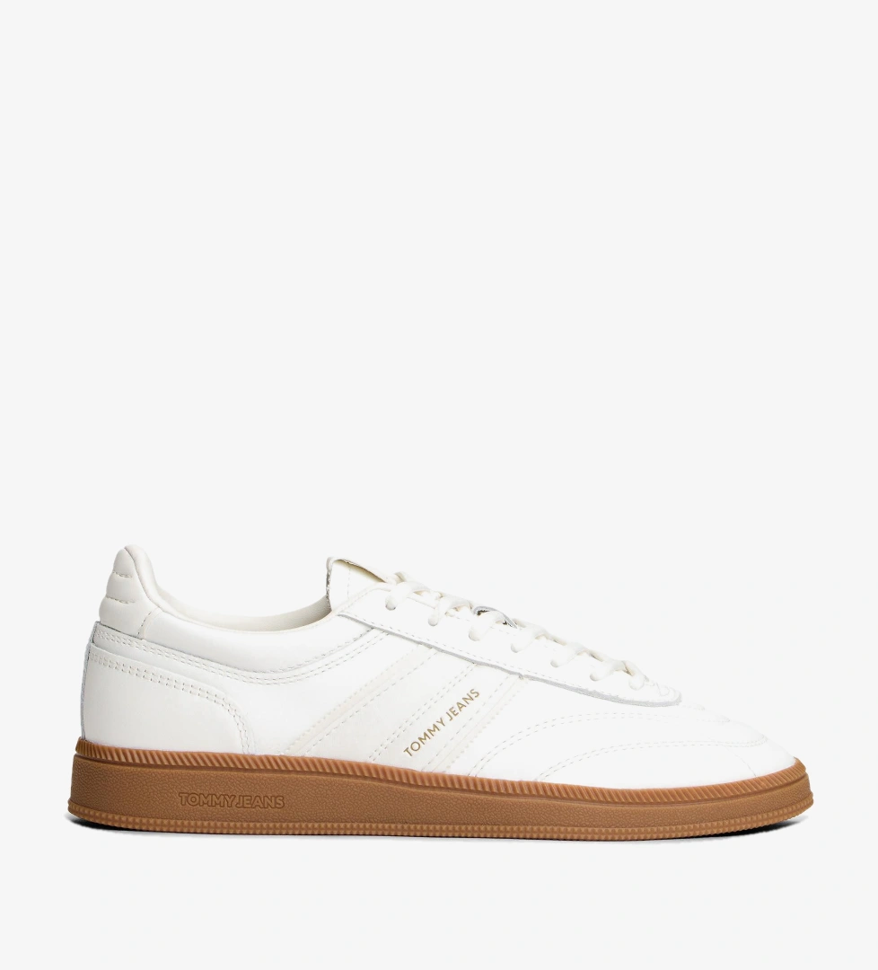 Tommy Hilfiger The Greenwich Edge Leather Kadın Beyaz Spor Ayakkabı