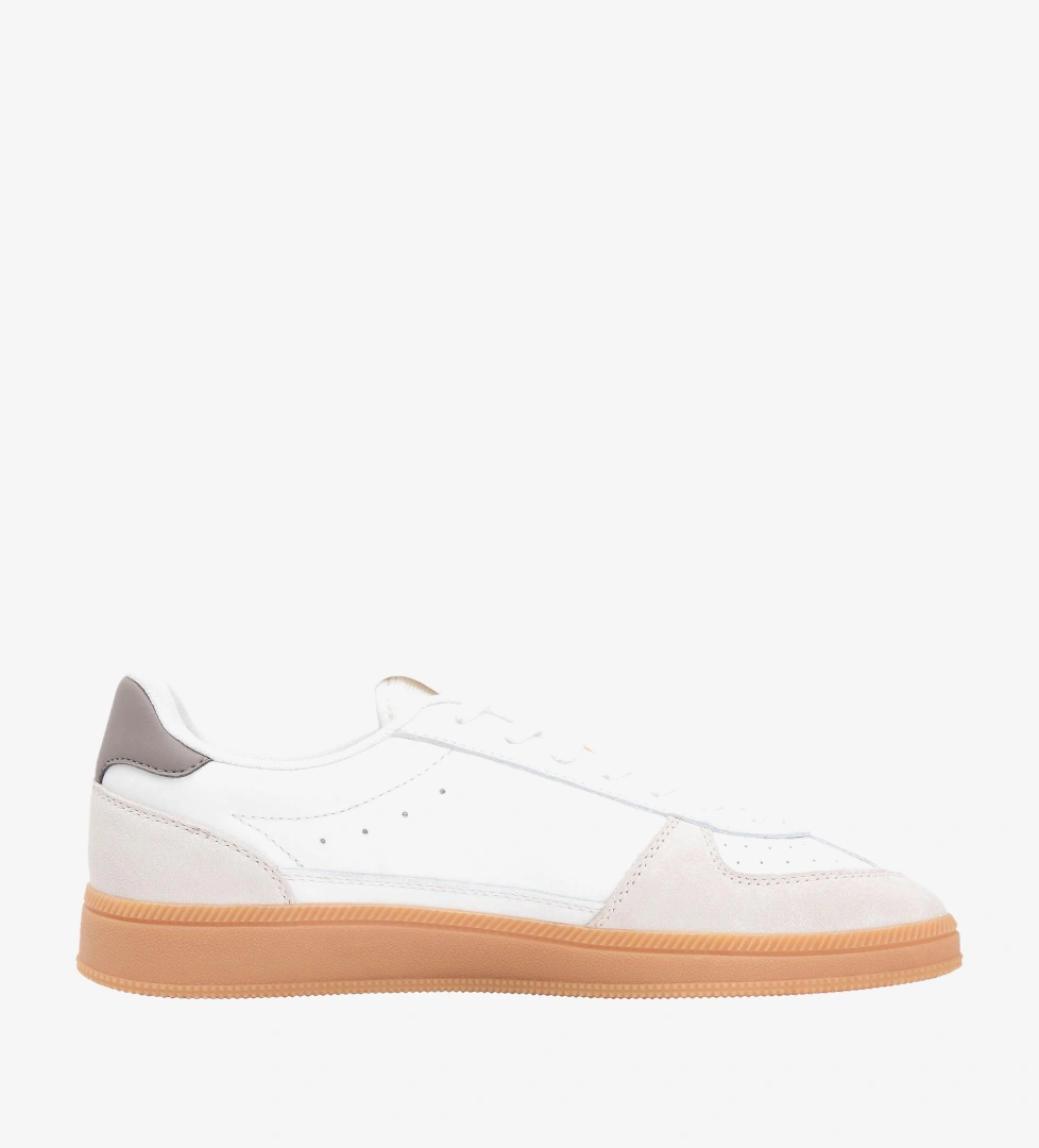 Tommy Hilfiger The Greenwich Erkek Krem Rengi Sneaker