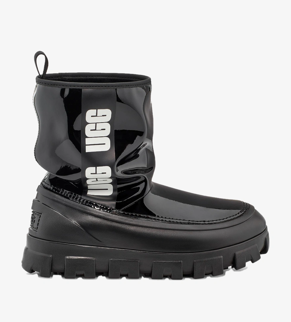 Ugg UGG Classic Brellah Mini Kadın Siyah Bot FashFed'de! Siyah - 1. görsel