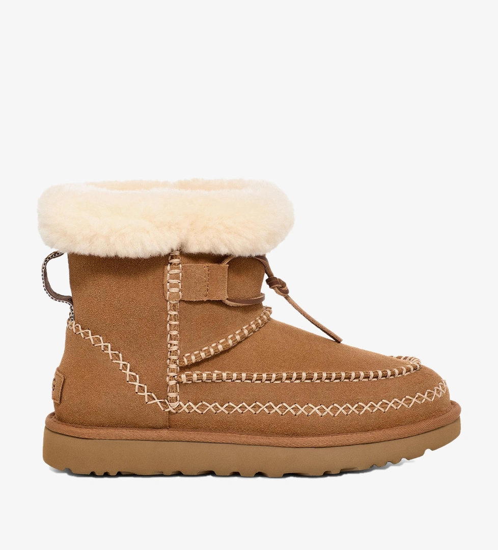Ugg Kahverengi Ugg Classic Mini Alpine Kadın Bot