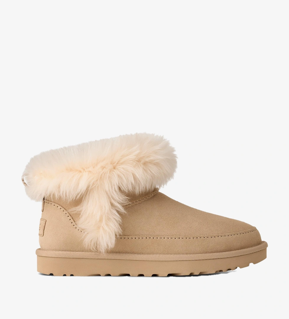 Ugg Bej Ugg Classic Ultra Mini Chalet