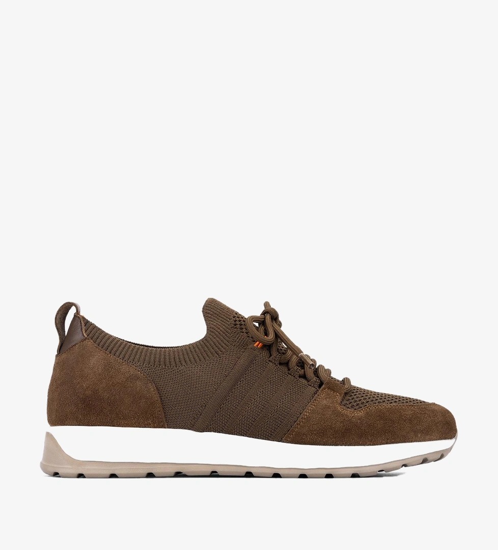 Valmenti Erkek Deri & Tekstil Taba Sneakers & Spor Ayakkabı