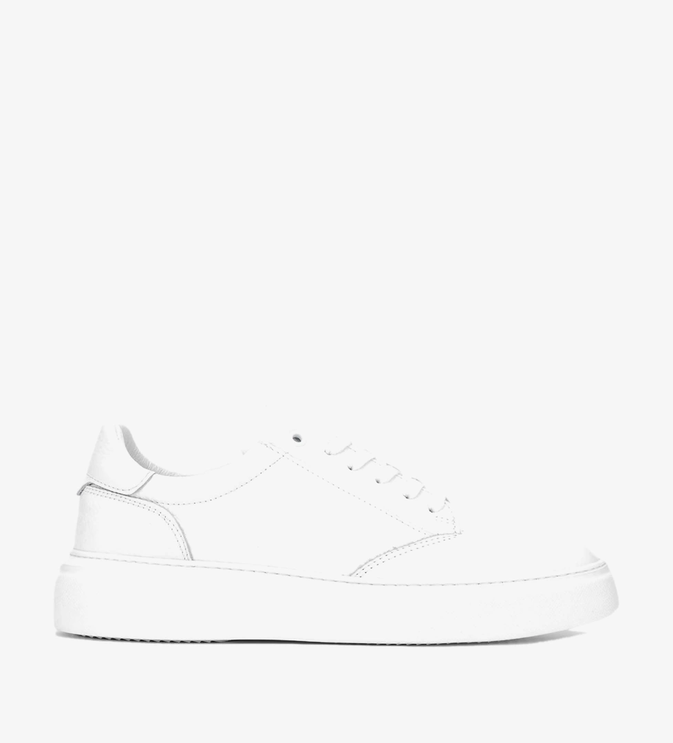 Valmenti Erkek Hakiki Deri Beyaz Sneakers & Spor Ayakkabı