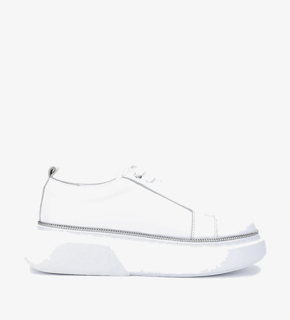 Valmenti Kadın Hakiki Deri Beyaz Sneakers & Spor Ayakkabı