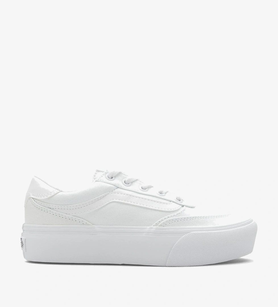 Vans Brooklyn LS Platform Kadın Beyaz Sneaker