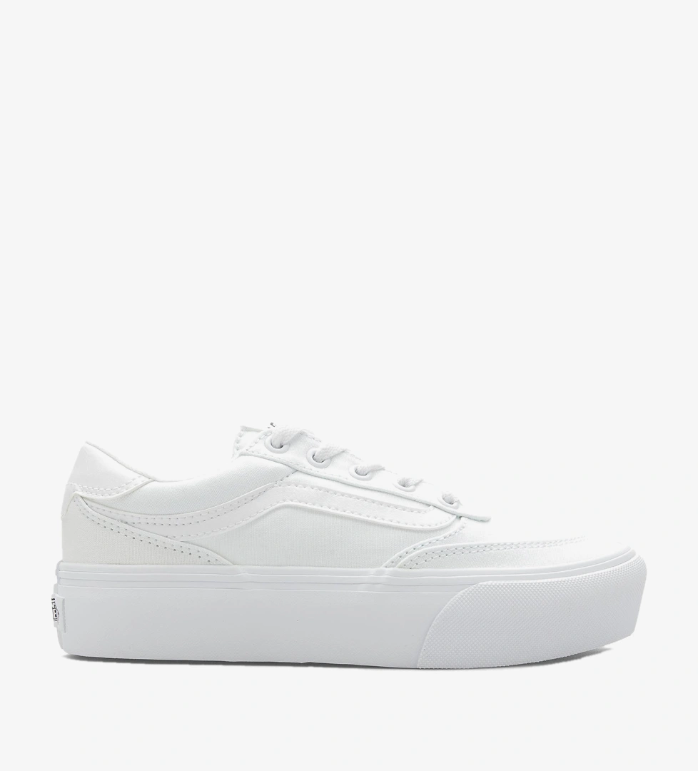 Vans Brooklyn LS Platform Kadın Beyaz Sneaker