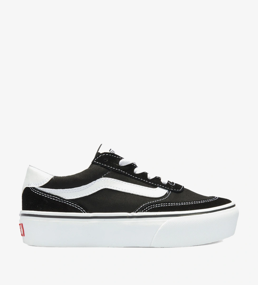 Vans Brooklyn LS Platform Kadın Siyah Sneaker