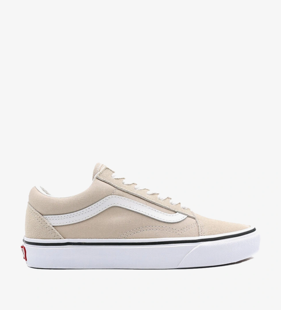 Vans Vans Old Skool Unisex Bej Sneaker FashFed'de! Bej - 1. görsel