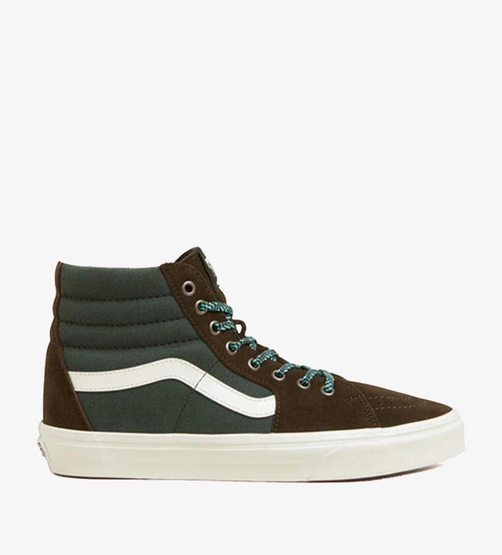 Vans Vans Sk8-Hi Unisex Yeşil Sneaker FashFed'de! Yeşil - 1. görsel